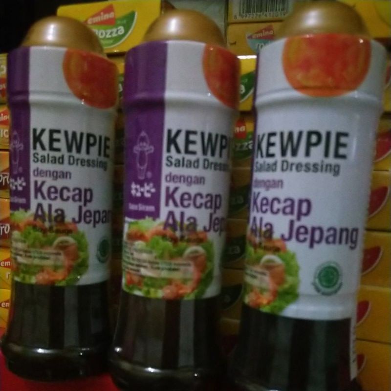 

Kewpie Salad dressing dengan Kecap Ala Jepang/Soy Sauce 200 ml
