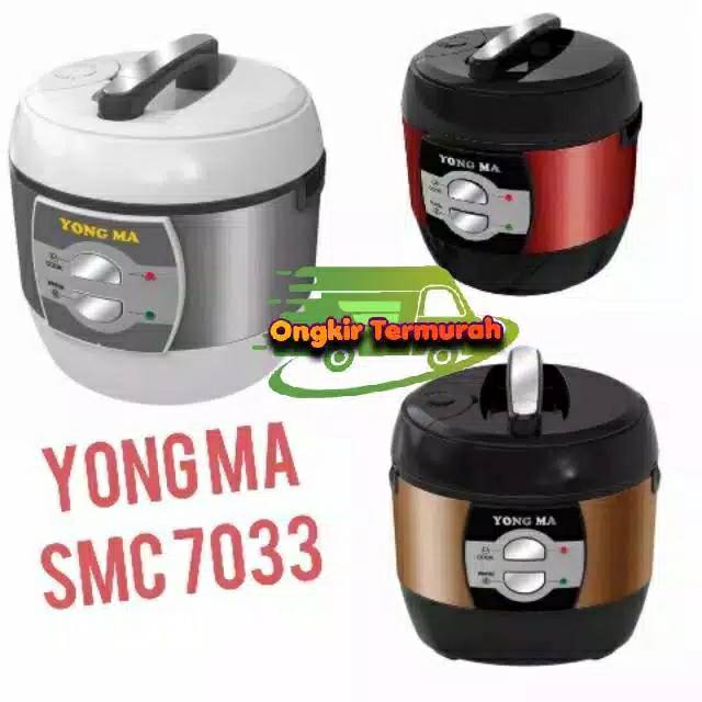 YONG MA Rice Cooker 2Liter Series Eco Ceramic Coating SMC 7033/5053/4023/3053/4043/60130