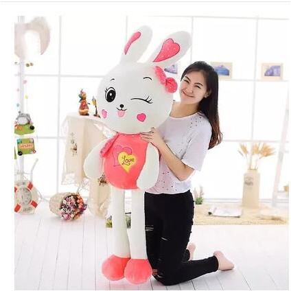 Boneka Bunny Love Boneka Kelinci Rabbit  Bahan Plush