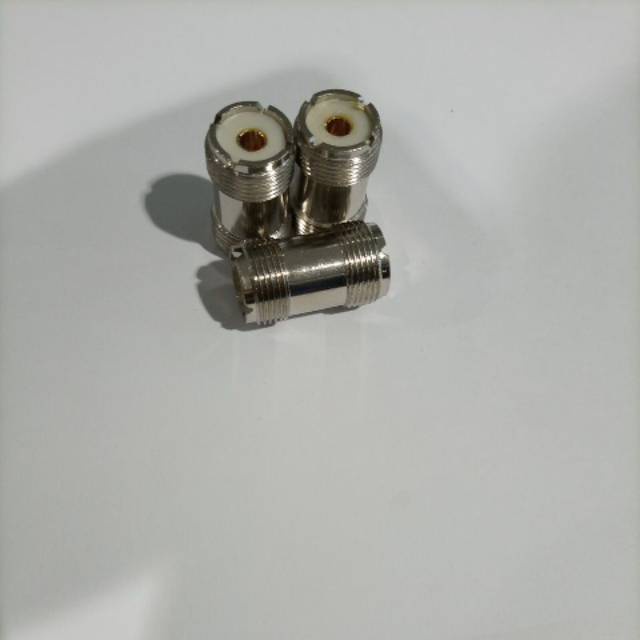 Terlaris Konektor I PL Female to Female, cewek ke cewek connector sambungan coax kabel rg58 rg 58 co
