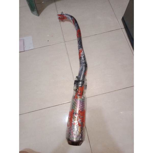 KNALPOT RACING NETRAL PELANGI RAINBOW REVO ABS KARISMA KPH GRAND SUPRA SUPRA X 125 110 FIT KHARISMA 