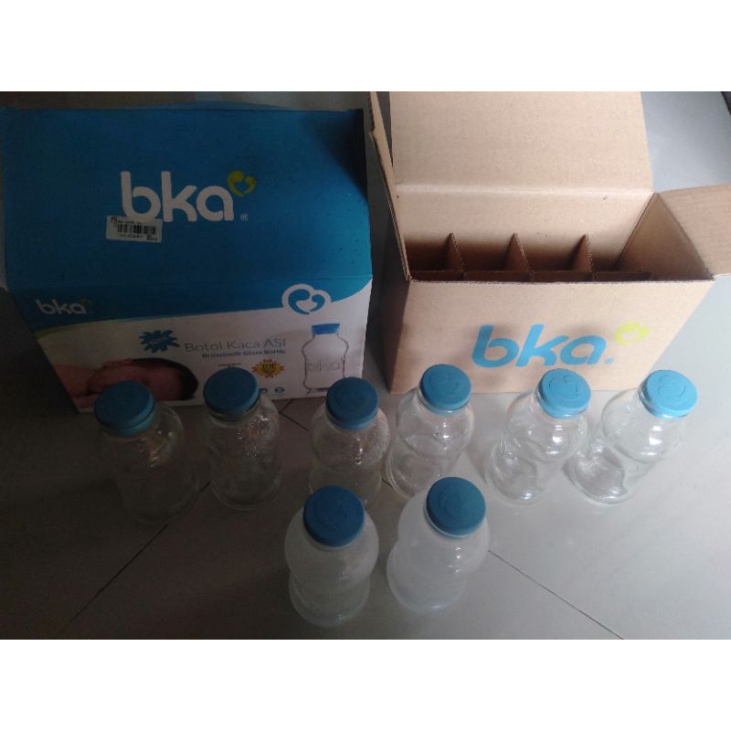 Botol Kaca Asi BKA / Botol ASIP / Botol asi BKA PRELOVED