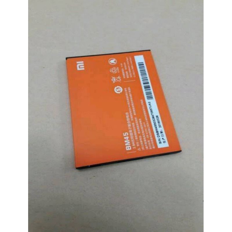 Batre Xiaomi Redmi Note 2 BM45 BM 45 redmi note2