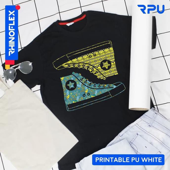 

RHINOFLEX PRINTABLE PU WHITE / POLYFLEX / BAHAN SABLON