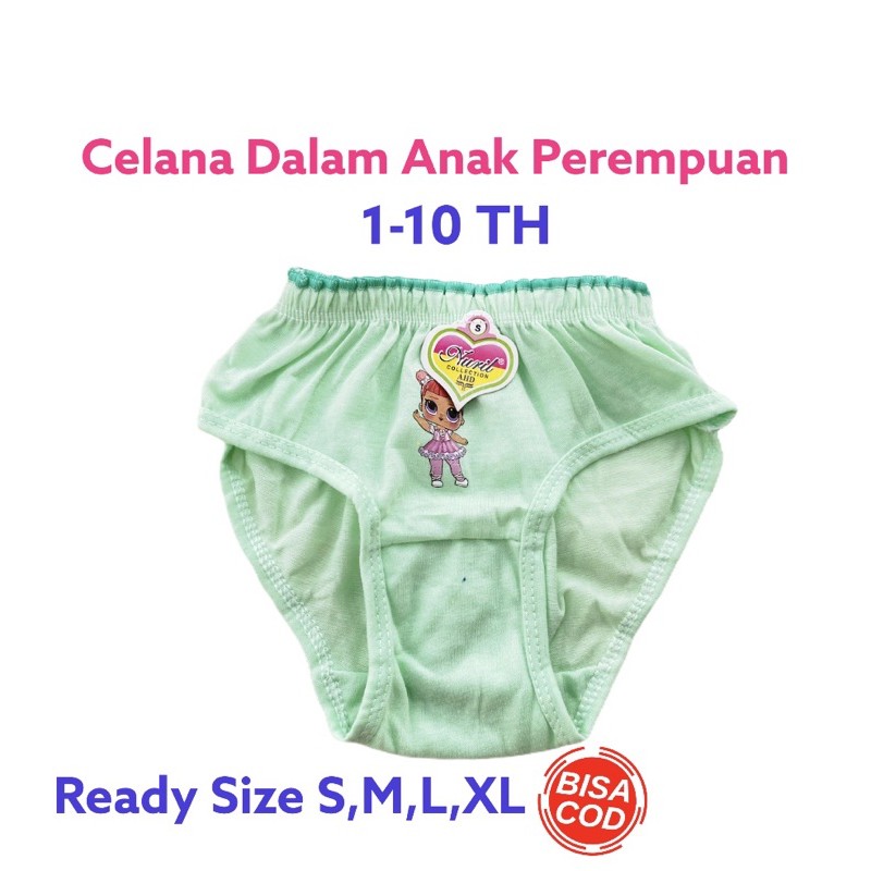 CD Celana Dalam Anak Perempuan Cewek 1-10 Tahun Katun Murah Princes / Celana Dalam Bayi Perempuan Kancut Anak Sempak Anak Perempuan Katun Murah