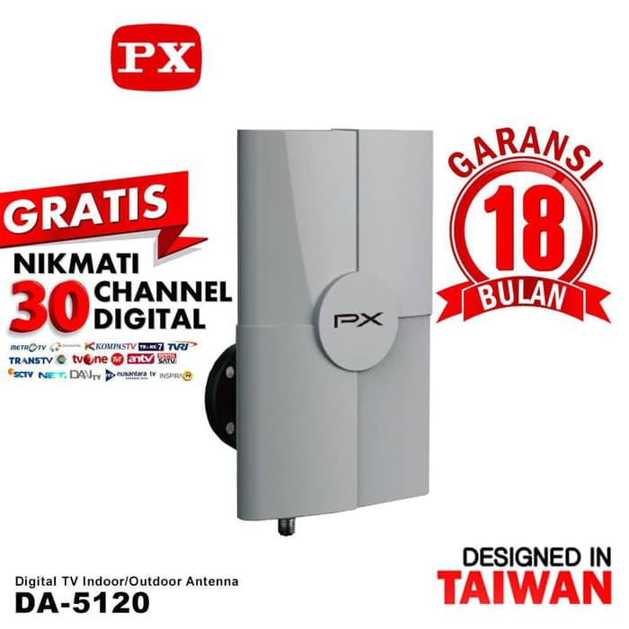 Antenna PX 4K DA5120 TV digital HD Indoor Outdoor DA 5120 PX DA-5120