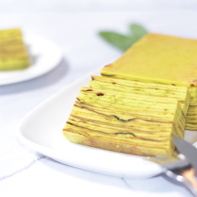 

Lapis Legit Ibuku - Lapis Legit Wijsman Holland Pandan Premium Cake 20 x 20 Cm