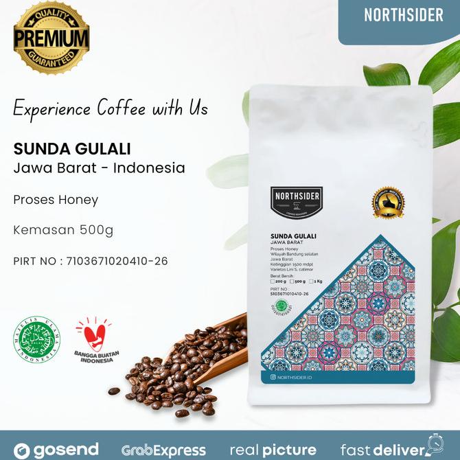 

[ COD ] BIJI KOPI ARABIKA TANEUH SUNDA GULALI HONEY - 500GR NORTHSIDER COFFEE TERBARU Kode 277