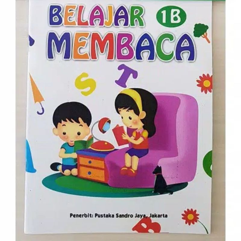 Buku Belajar Membaca 1b ank TK dan SD