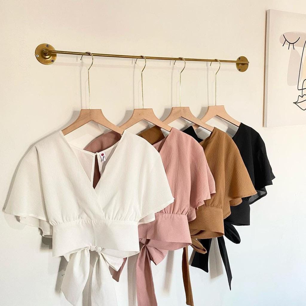 IFRA OUTER CROP / atasan wanita crop keren Blouse wanita Cardigan/Outer Baju Rajut Wanita Cardigan P