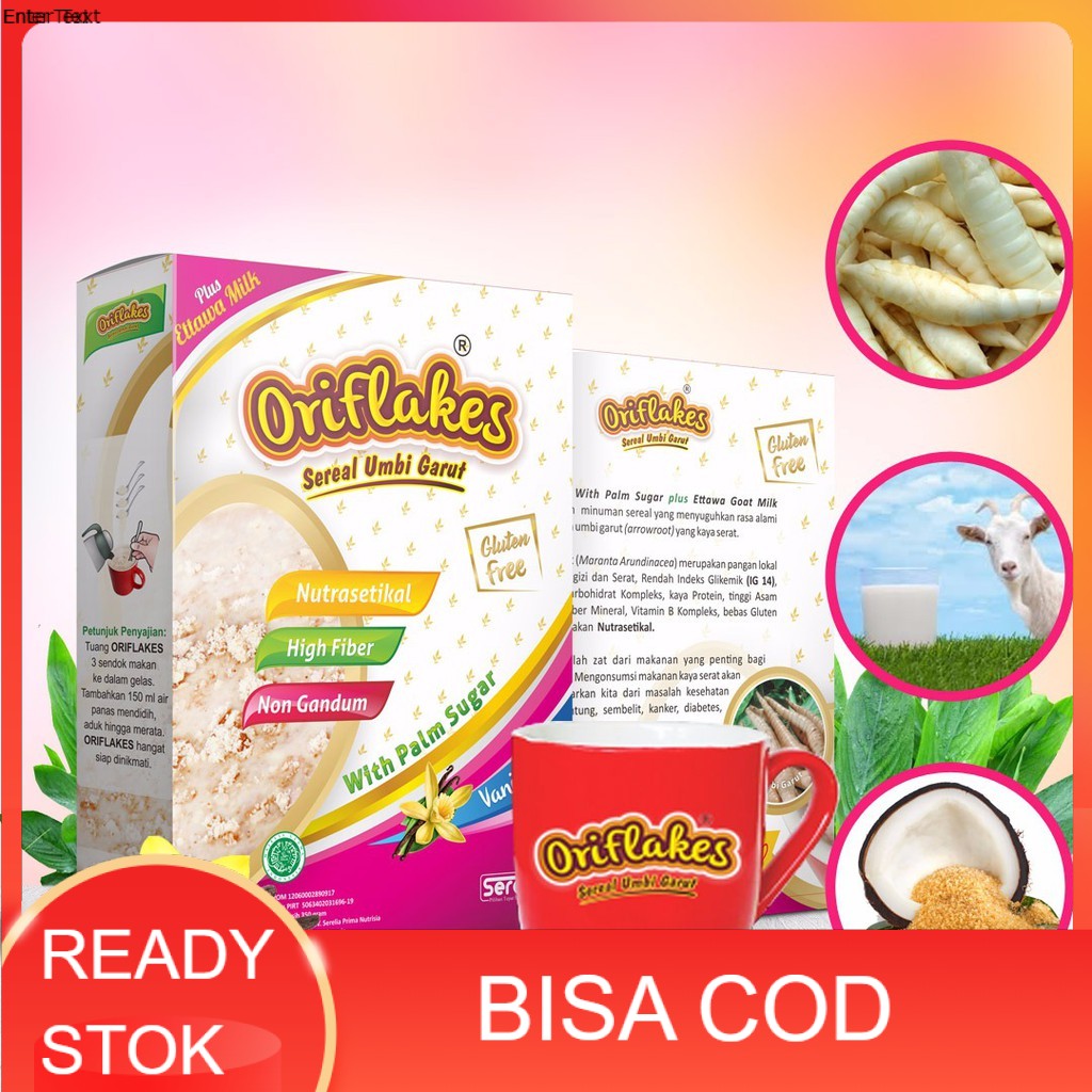 

ORIFLAKES GASTRO 350 GR | SEREAL UMBI GARUT