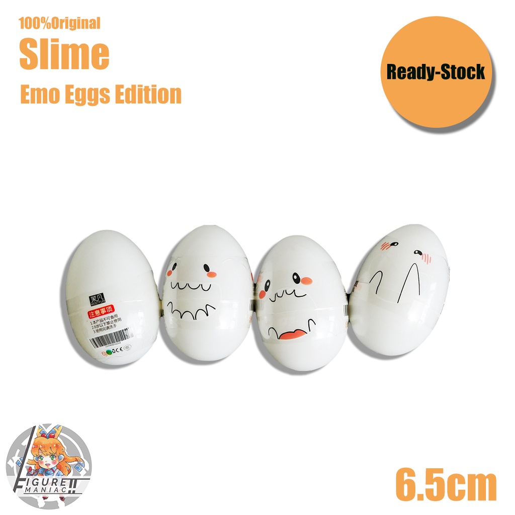 Figure Maniac - Slime Random Emo Eggs Premium Mainan Anak