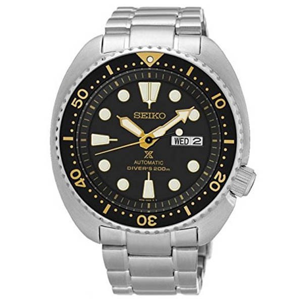 SEIKO Prospex SRP775K1 Jam Tangan Pria Turtle Edition Stainless Steel 45mm Automatic Diver 200m Wate