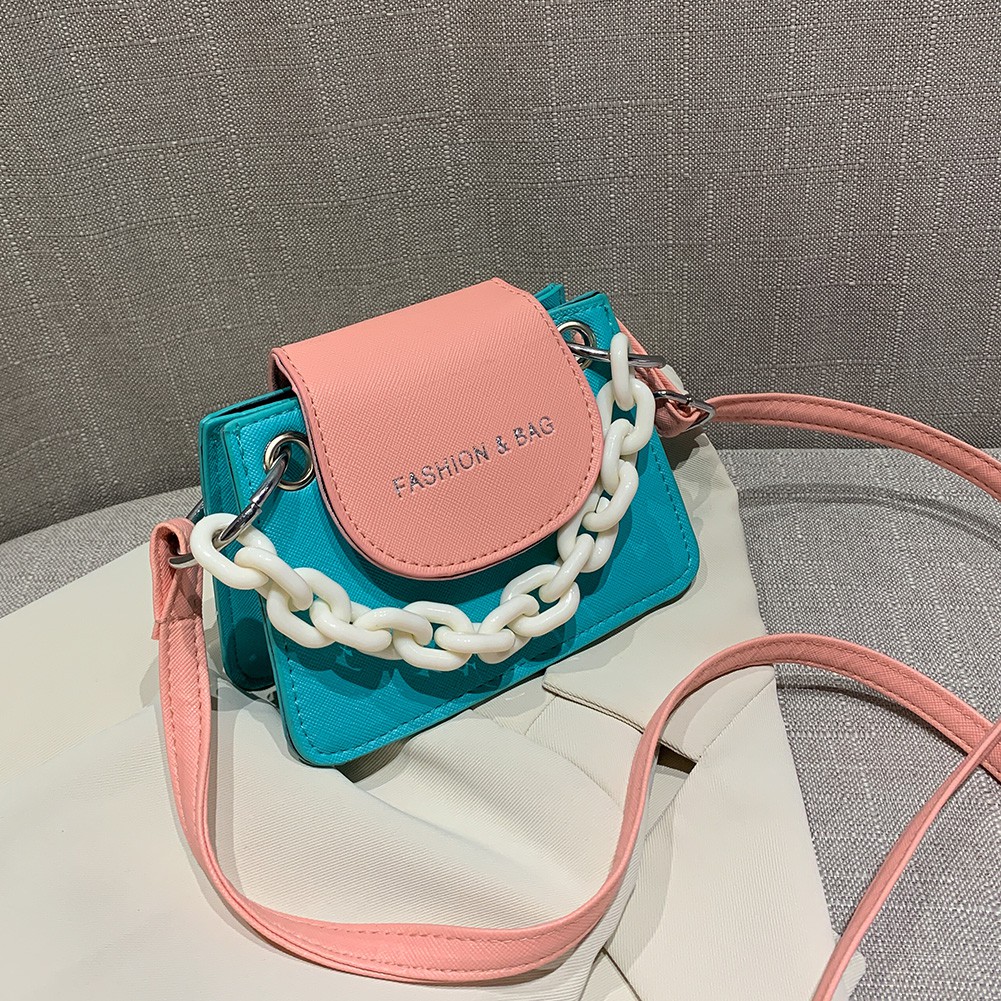 Clarins Tas Selempang Mini Casual Bahan Kulit Pu Dengan 