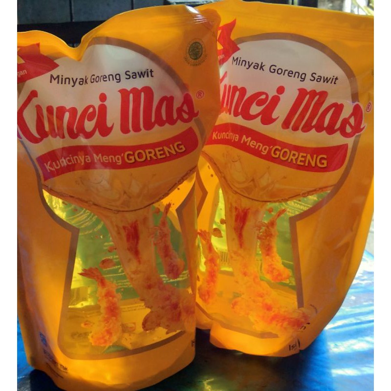 MINYAK GORENG KUNCI MAS 2 LTR