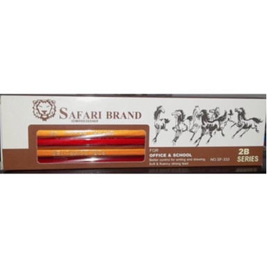 

Pensil 2B SAFARI SF-333 (12 Pcs)