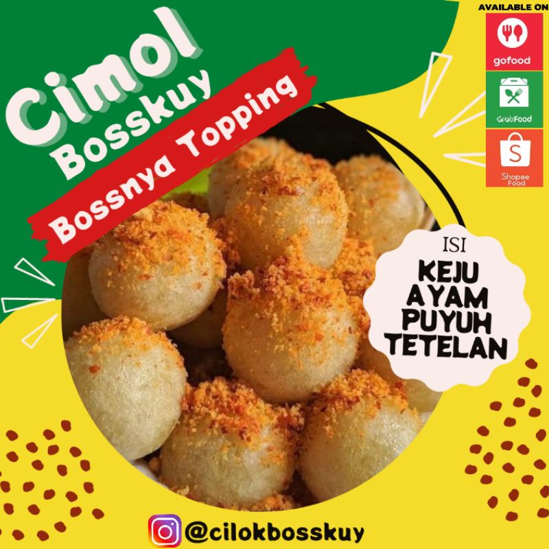 

TERMURAH [ Rp150 / Bungkus ] Baso Aci / Cimol Mercon JUMBO Home Made