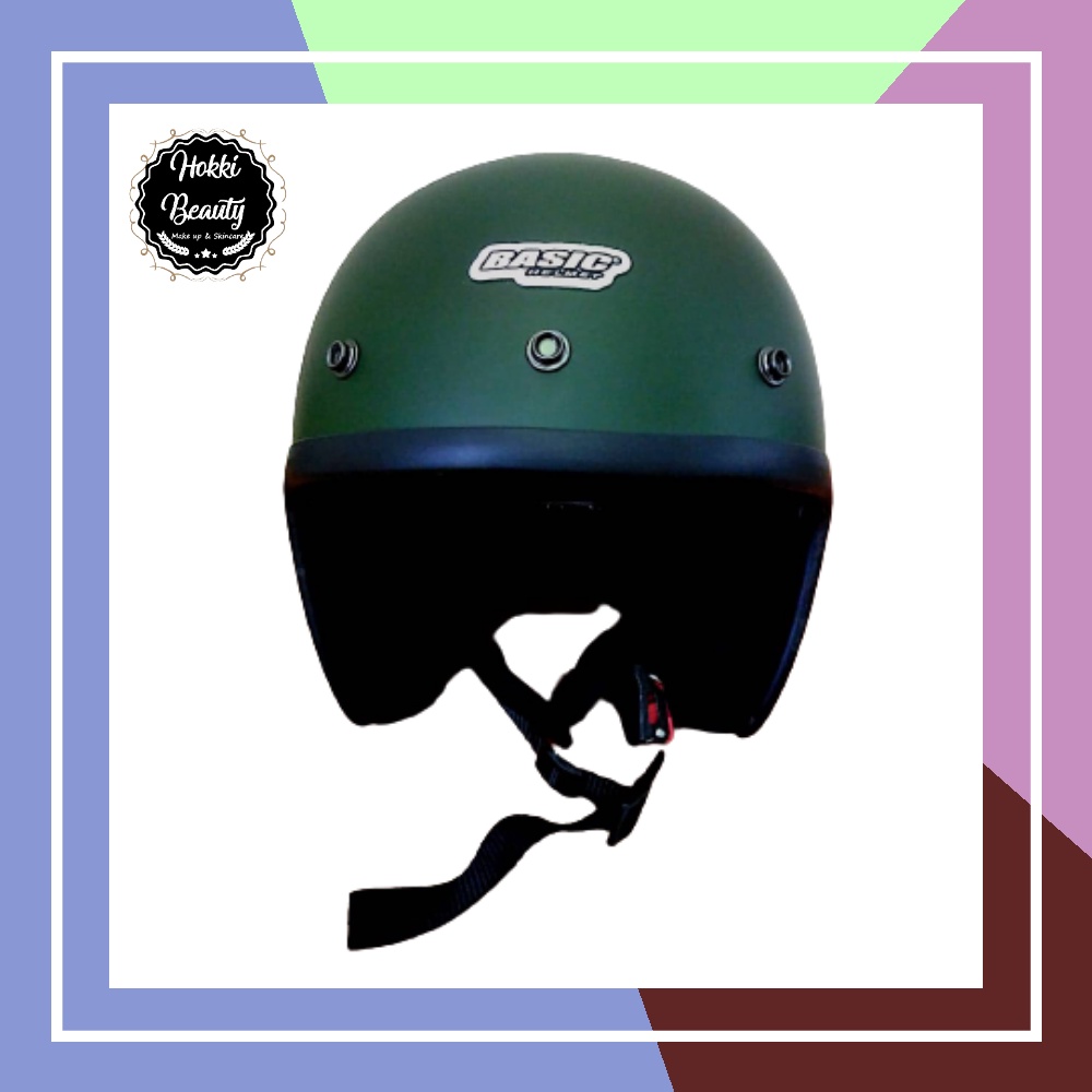 HELM BOGO sudah termasuk kaca WANITA PRIA SNI/HELM BOGO CLASSIC