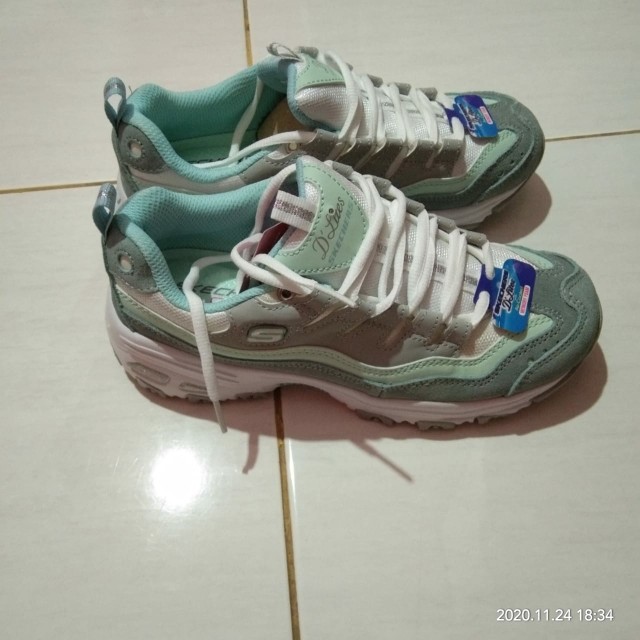 Skchers D.lites.2 Sure Thing Woman + Lengkap Box
