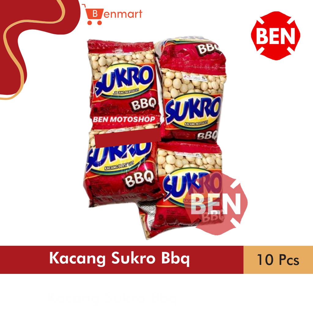 

Kacang Sukro BBQ 1 Renceng 10 Pcs Sachet Bungkus - Pak Dua Kelinci