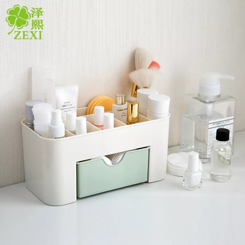 Rak Kosmetik Plastic Box Large Kotak Cosmetic 2 Rak Rak Kosmetik Plastic Box Large Kotak Cosmetic 2 Rak