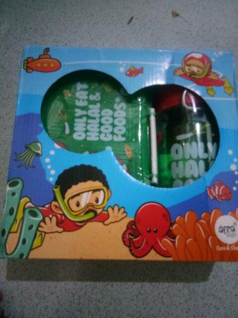 [sale]afra Kids Kotak Makan Lunchset Tempat Bekal Anak- Kotak Makan Anak Perempuan
