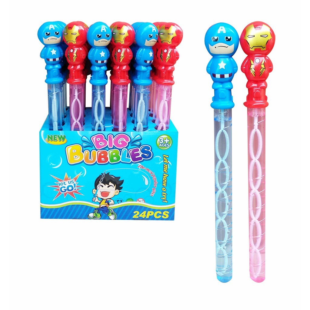 MAINAN BUBBLE / BUBBLE SABUN STICK / GELEMBUNG TIUP BALON KARAKTER / BUBBLE SABUN STIK PANJANG