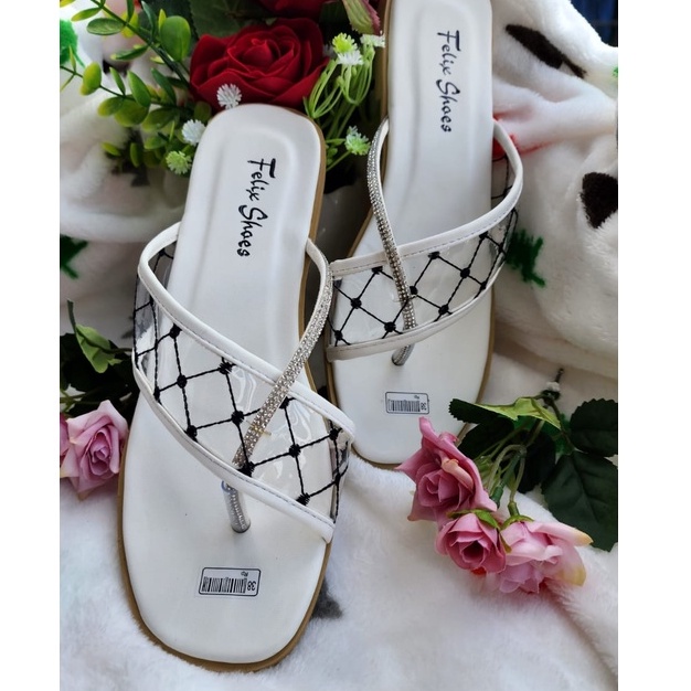 SANDAL WANITA JEPIT JALA MIKA TERBARU FM-07 SANDAL CANTIK