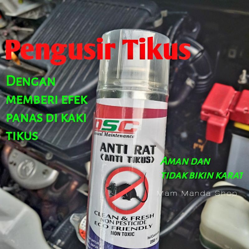 Pengusir Tikus Mobil Motor DSC Anti Rat Anti Tikus Pengaman Kabel dari Tikus