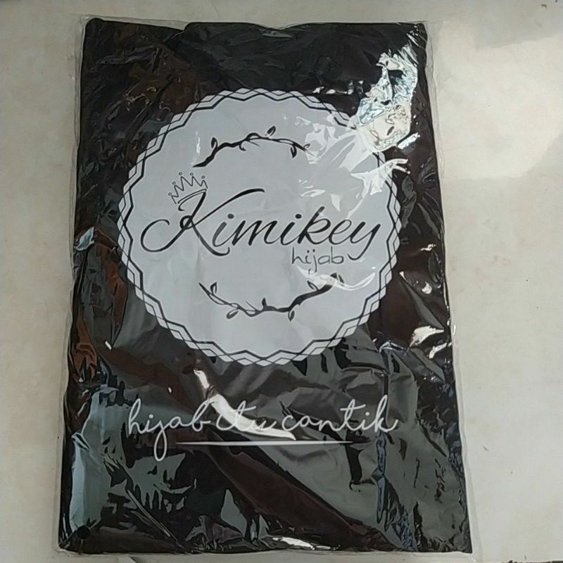HIJAB INSTAN MAIDA ORI KIMIKEY HIJAB-Hitam