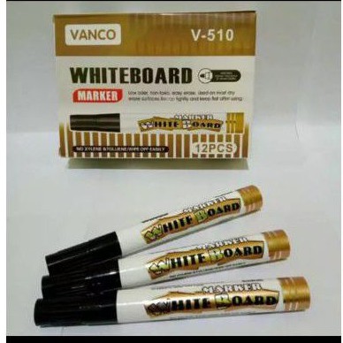 

spidol whiteboard vanco isi 12 pcs