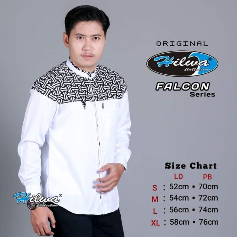 BAJU KOKO HADROH ORIGINAL HILWA FALCON SERAGAM HADROH