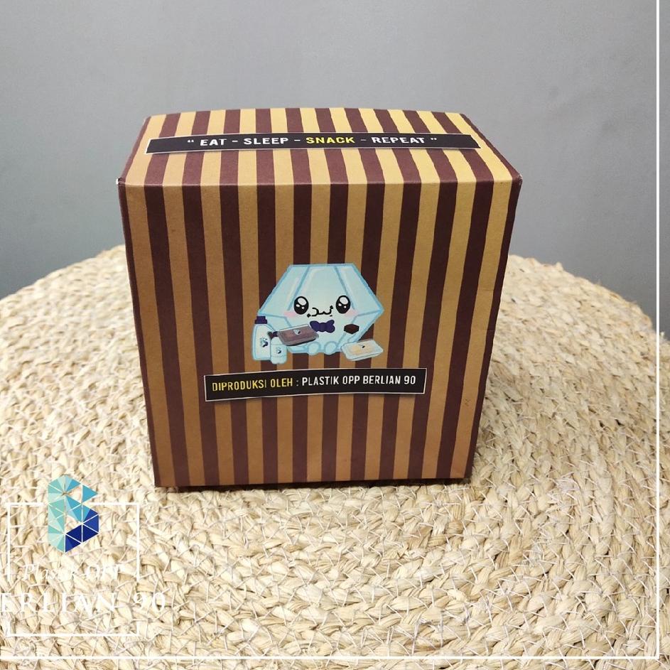 

Best Limited Dus Kue Snack Box Dus Snack (Full Colour) Ukuran 12x12x7 cm