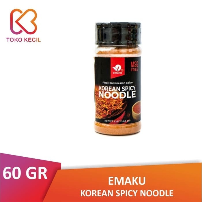 

NEW [BTL] Emaku Korean Spicy Noodle Spice 60 GR No MSG