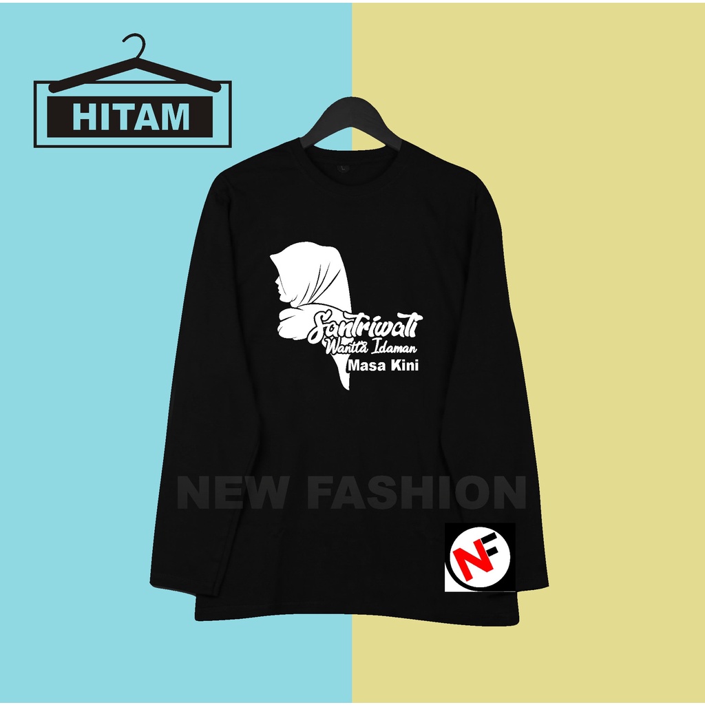 KAOS SANTRIWATI A7,LENGAN PENDEK DAN LENGAN PANJANG,KAOS SANTRI,KAOS DAKWAH,KAOS MUSLIM,KAOS ISLAMI,