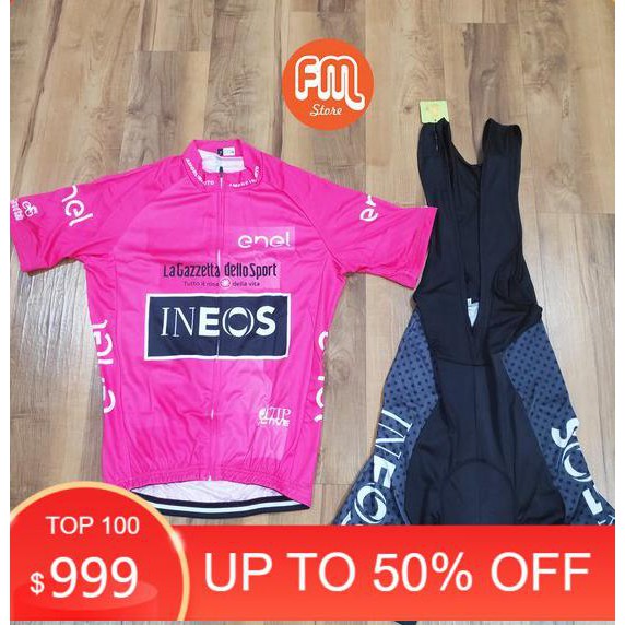 Road Bike Jersey Set Import Team Ineos Pink Baju Sepeda Rb Mtb Kamyukamyi