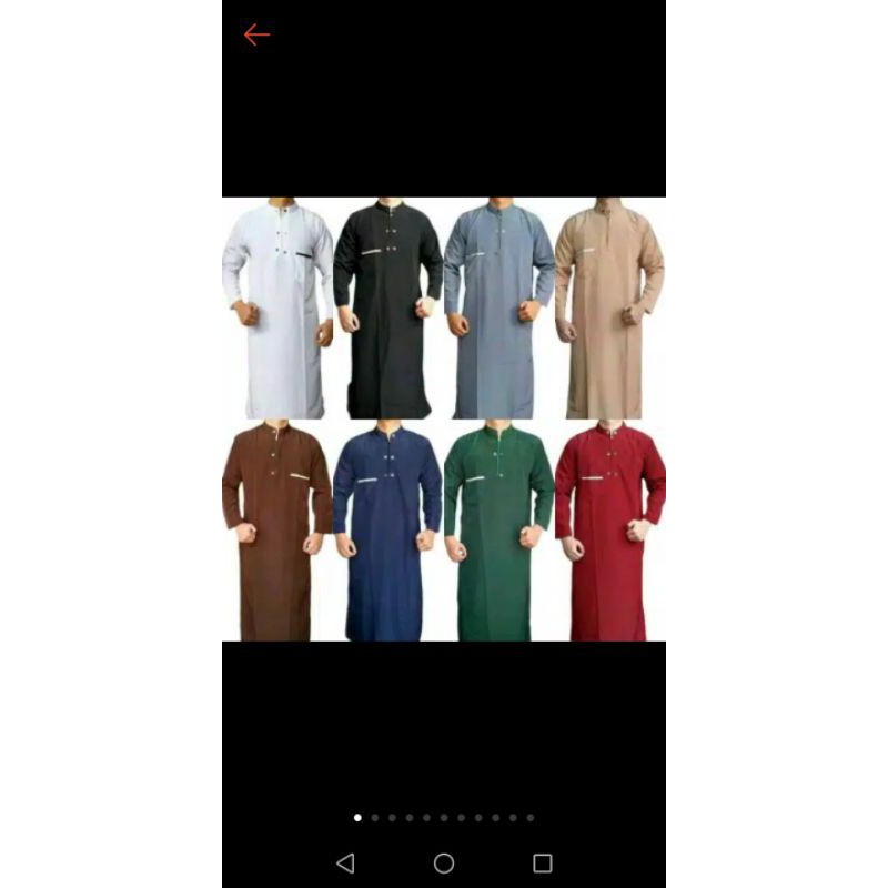 jubah akhwat, jubah pria
