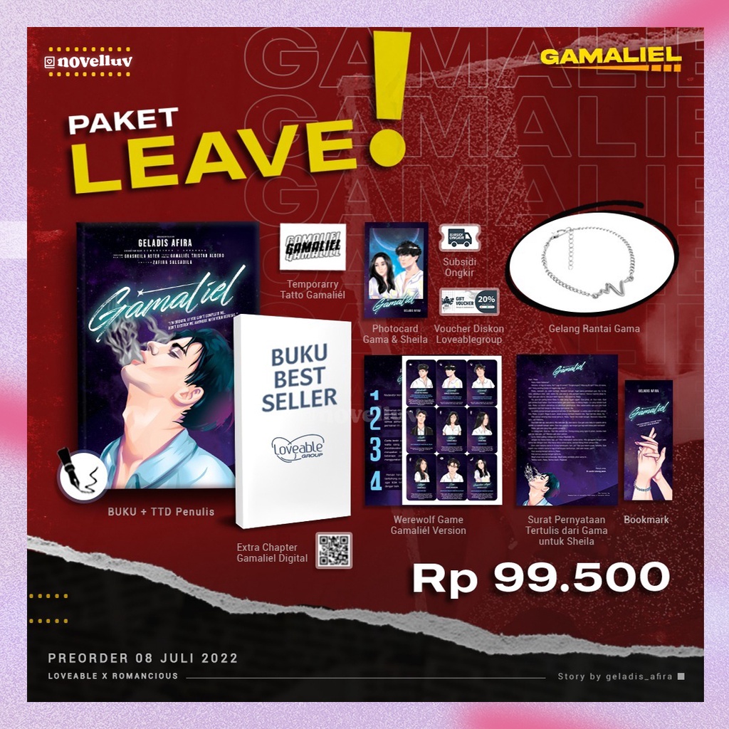 Novel Gamaliel by Geladisafira Novel Wattpad Roman Remaja