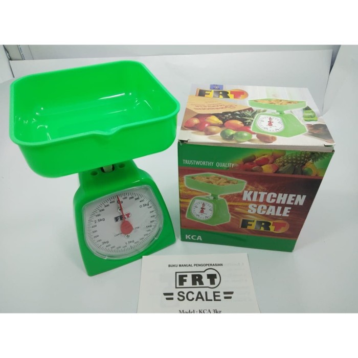 Timbangan Kue Manual FRT 3KG - Timbangan Dapur Bahan Kue - Kitchen Scale 5kg