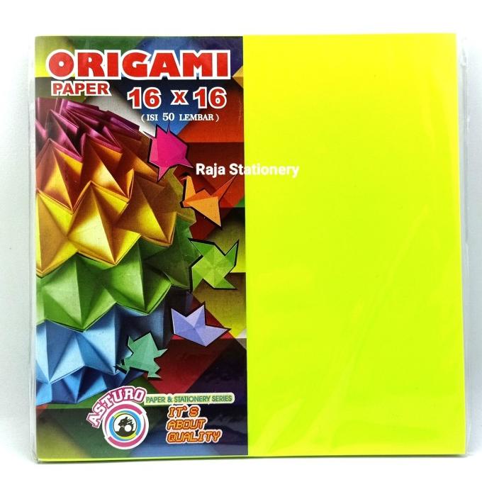 

Cuci Gudang Awal Tahun Asturo Origami Paper 16x16 50pcs / Kertas Origami Cuci Gudang Awal Tahun