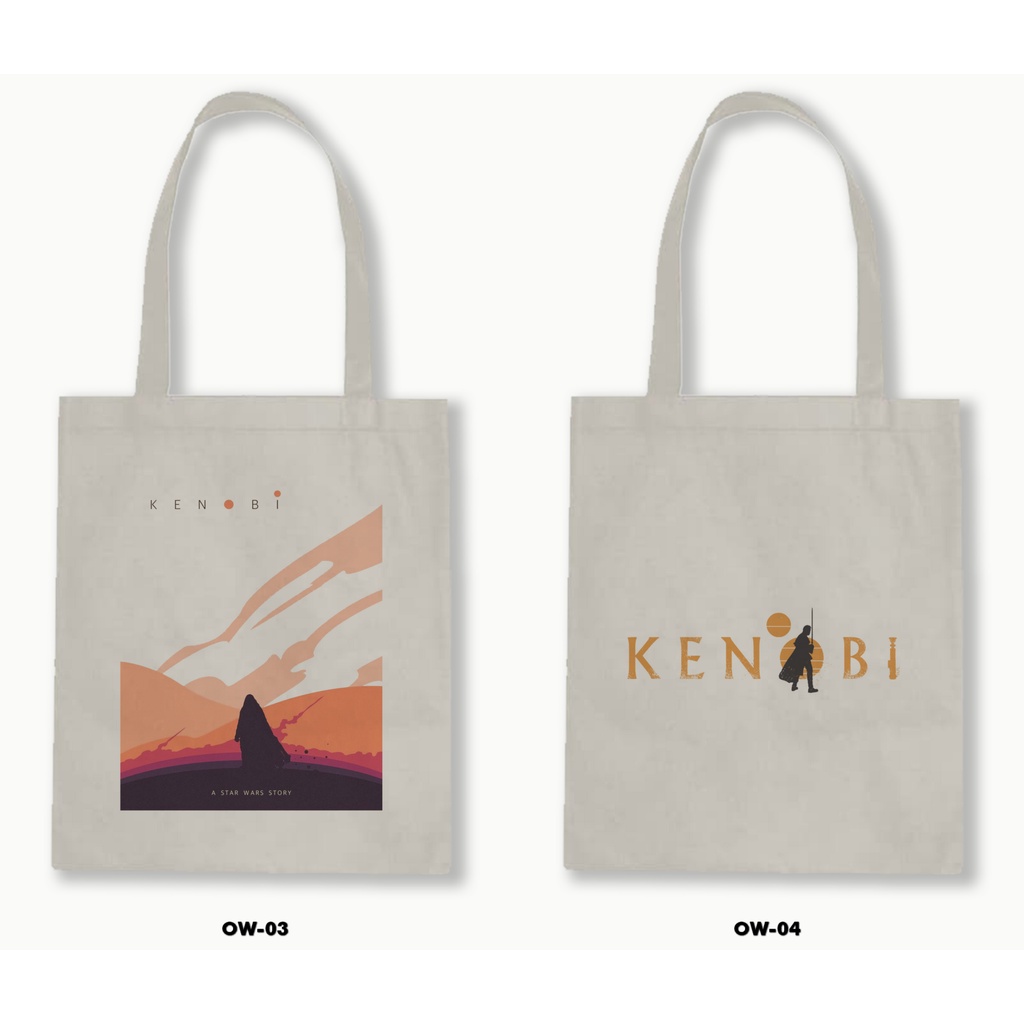 TOTE BAG BLACU - STAR WARS / OBI-WAN KENOBI