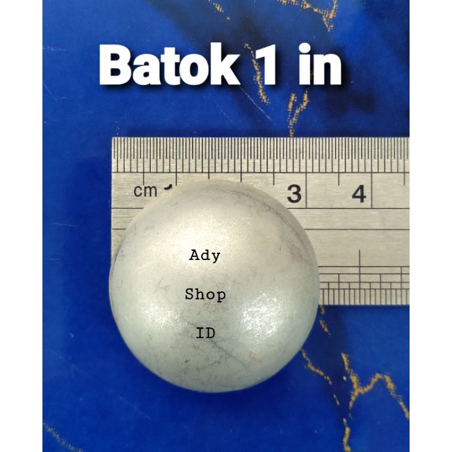 Ornamen pagar besi motif batok ukuran 1" in