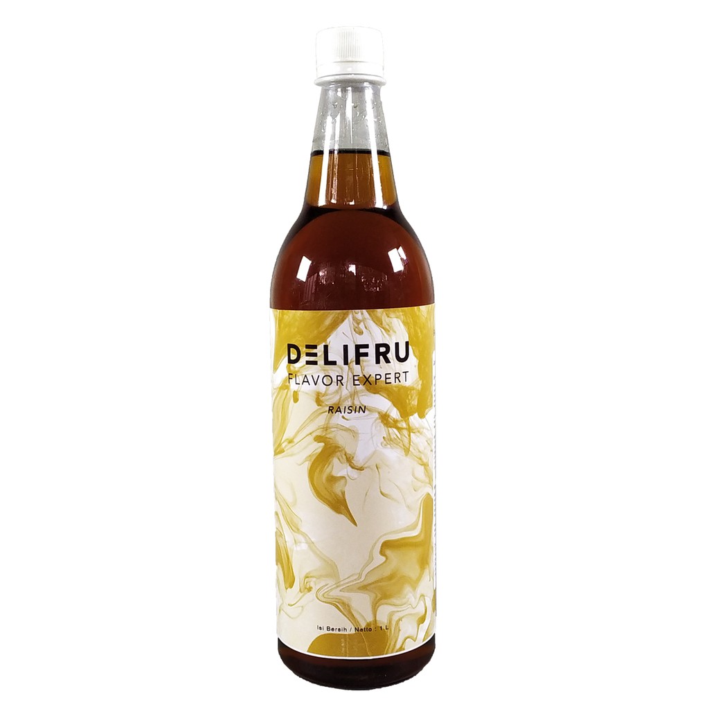 

Sirup Delifru Raisin 1 Liter - Sirup Perasa Untuk Minuman
