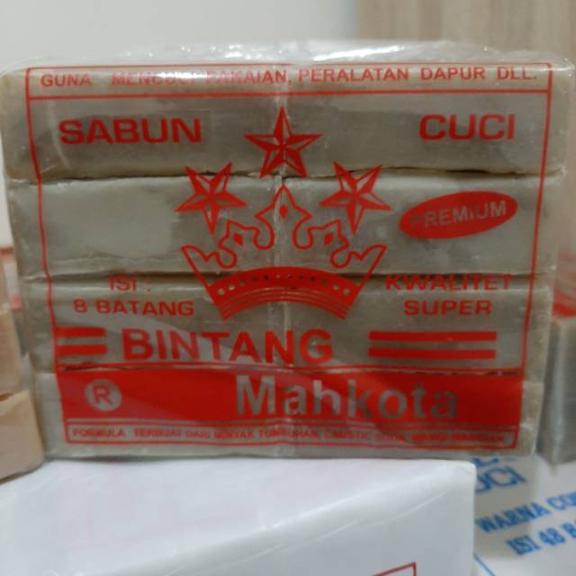 Sabun Batang Bintang Mahkota Kualitas Premium