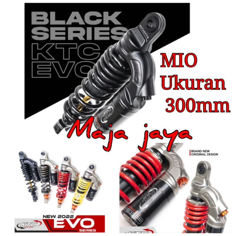 shock ktc Shockbreker tabung ktc Mio ukuran 300 mm Evo series Original