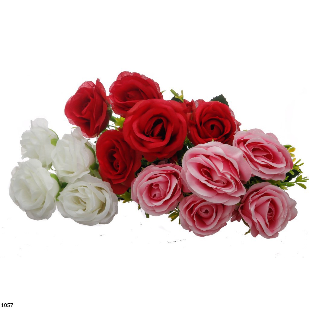 Bunga Plastik Mawar Artifisial 1057