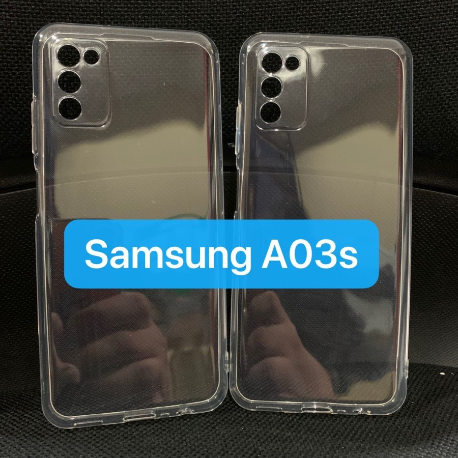 Softcase Samsung Galaxy A03S Transparant Silikon Cover Case Samsung A03S