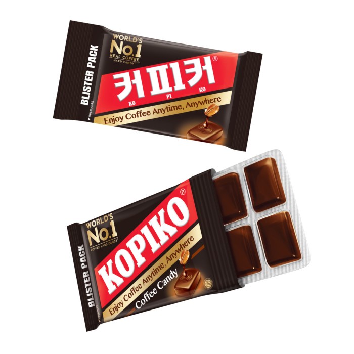 

54eh Kopiko Coffee Candy Blister Pack 32 Gr 60Jh
