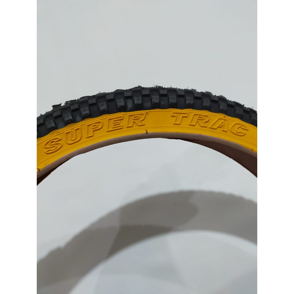 Swallow Ban luar 20 x 2.125 list kuning sepeda BMX