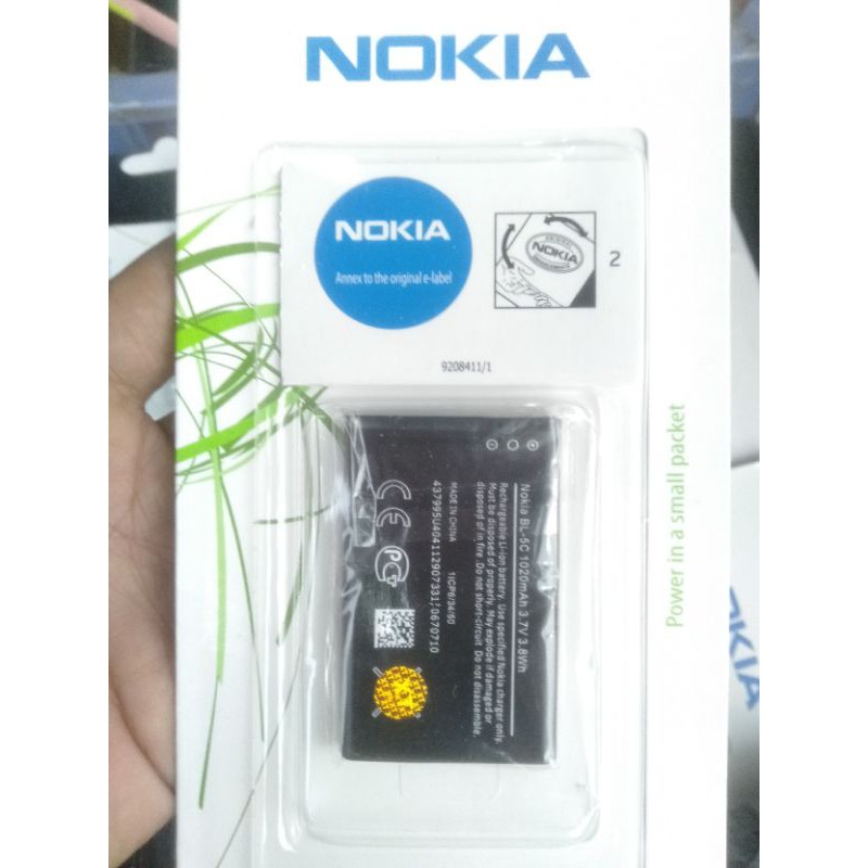 Baterai Nokia BL 5C Battry Batry Nokia Bl5c Orginal